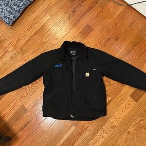 Reworked Carhartt Blanket-Lined Detroit Jacket for Men Size Medium